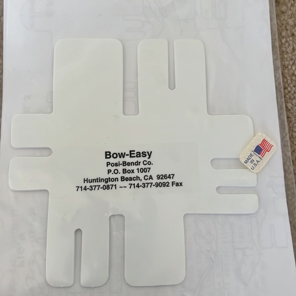 Now Easy Mini Bow Template - Picture 2 of 3